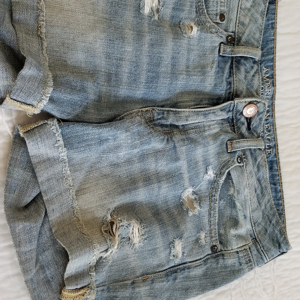 American Eagle Boy Midi denim shorts